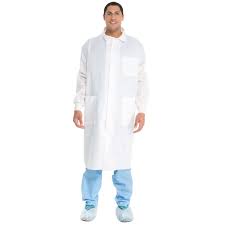 HALYARD UNIVERSAL PRECAUTIONS LAB COAT-10049