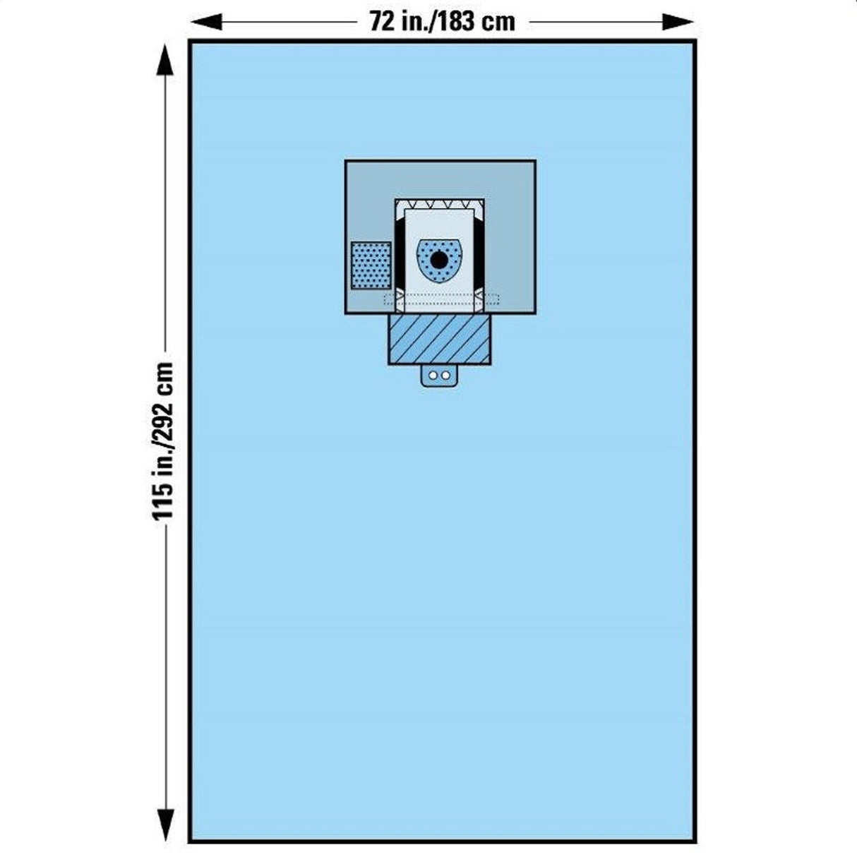 HALYARD OCUARTS OPTHALMIC DRAPES-89356