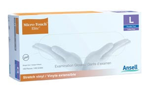 ANSELL MICRO-TOUCH® STYLE 42® ELITE® POWDER-FREE SYNTHETIC MEDICAL EXAM GLOVES-3094