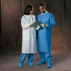 HALYARD BASIC PLUS LAB COAT-10023