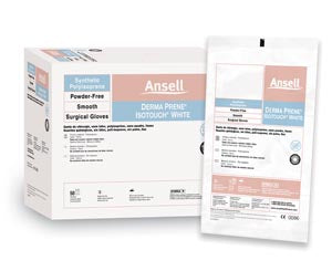 ANSELL GAMMEX® NON-LATEX PI WHITE POWDER-FREE SYNTHETIC SURGICAL GLOVES-20685790