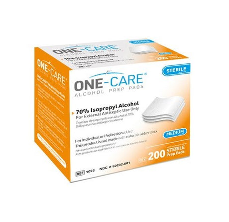 MEDIVENA ONE-CARE® ALCOHOL PREP PADS-1022