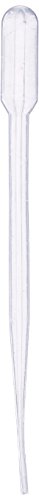 Globe Scientific 138020-500 LDPE General Purpose Transfer Pipet, Non-Sterile, 87mm Length, 1.7mL Capacity (Box of 500)