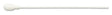 PurSwab 6" Standard Foam over Cotton Swab w/Polypropylene Handle - 1806-PCF-Cleaning Applicator, Cs