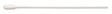 PurSwab 6" Small Foam-Over-Cotton Swab w/Polypropylene Handle - 1806-PCSF- Cleaning Swab, Cs