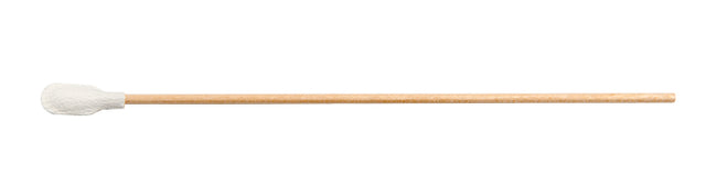 PurSwab 6" Chemical Resistant Standard Foam over Cotton Swab w/Wooden Handle - 1806-WCF CR-Chemical Resistant, Cs