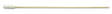 PurSwab 6" Standard Foam Swab w/Wooden Handle - 1806-WF-Cleaning Swabs, Cs