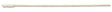 PurSwab 6" Chemical Resistant Standard Foam Swab w/Wooden Handle - 1806-WF CR-Chemical Resistant, Cs