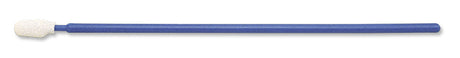 PurSwab 6" Spatula Shaped Foam Swab w/Blue Polypropylene Handle - 1876-PF-Lint-Controlled Swab, Cs