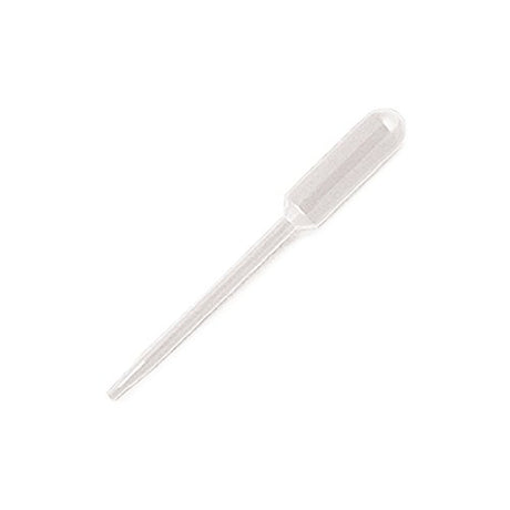 Globe Scientific 138090 LDPE General Purpose Transfer Pipet, Non-Sterile, Large Opening, 8.5mL Capacity, 137mm Length, Pack of 2500