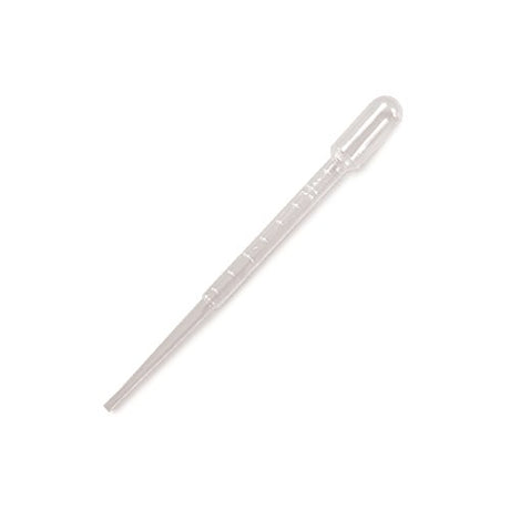 Globe Scientific Transfer Pipet, 5.0mL, General Purpose, Graduated to 2.25mL, 150mm, 500/Dispenser Box, 10 Boxes/Unit - GLO