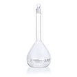 Volumetric Flask, Globe Glass, 1000mL, Class A, to Contain (TC), 3.3 Borosilicate Glass, ASTM E288, 1/Box