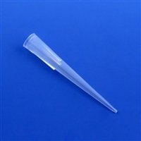 Globe Scientific 1202M82PK Polypropylene Pipette Tip, Natural, 1 mL-200 mL Graduation, Pack of 1000