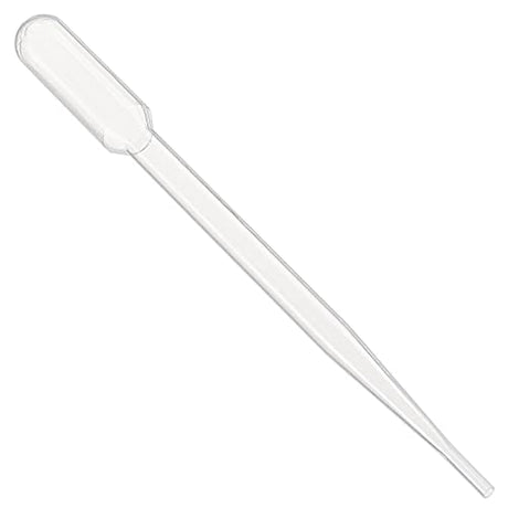 Globe Scientific 138080 LDPE General Purpose Transfer Pipet, Non-Sterile, Standard, 155mm Length, 7.0mL Capacity, Natural, 500 Count (Pack of 10)