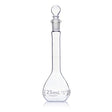 Volumetric Flask, Globe Glass, 25mL, Class A, to Contain (TC), 3.3 Borosilicate Glass, ASTM E288, 6/Box