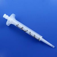 Globe Scientific 3903 Dispenser Syringe Tip for Repeat Volume Pipettors, 2.5ml Volume (Pack of 100)