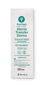 Sterile 3" MALDI-TOF Colony Transfer Device-3â€ Applicator Stick -25-28107, Cs