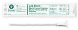 Cap-Shure 6" Sterile Elongated HydraFlock Swab & Protective Cap w/Polystyrene Handle - 25-3206-H EC-Molecular Specimen Collection, Cs