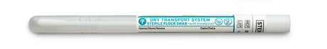 HydraFlock 6" Sterile Large Flock Swab w/Polystyrene Handle & Dry Transport Tube - 25-3206-H 20MM BT-DNA Collection, Cs