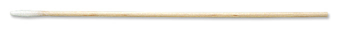 Puritan 6" Sterile Tapered Mini Polyester Swab w/Wooden Handle - 25-826 2WD-Fiber Optic Cleaning Swabs, Cs