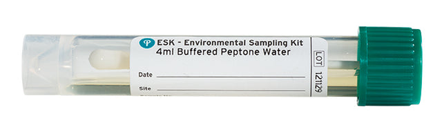 Puritan ESK Sampling Kit - 4" Sterile Polyester Swab & 4ml Peptone Water - 25-83004 PDB BPW - Bulk-Surface Sampling, Cs