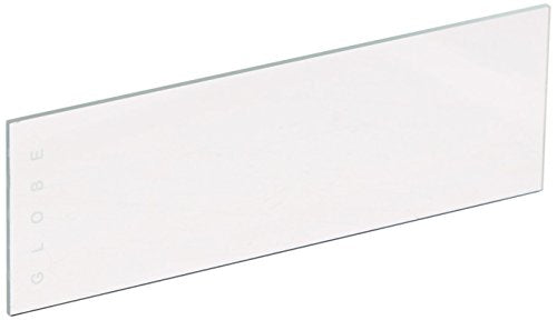 Globe Scientific 1301 Glass Microscope Slide, Soda Lime Glass, 25mm Width x 75mm Length, 90° Ground Edges, Plain Case of 1440