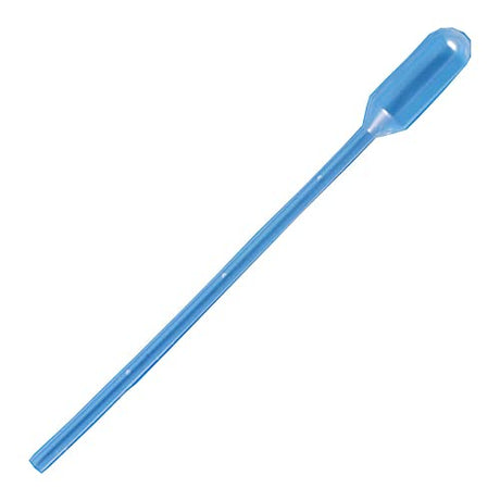 Globe Scientific 136036-S20 Transfer Pipet, Pediatric, Sterile, LDPE, 1.5mL Capacity, 0.3mL Graduated, 115mm Length, Pack of 500