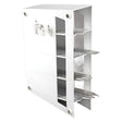 Globe Scientific 1685W Serological Pipet Storage Rack, White