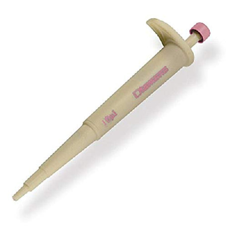 Globe Scientific Diamond 3322-10 Jr. Mini Pipette, Autoclavable, 10µL Volume, Pink