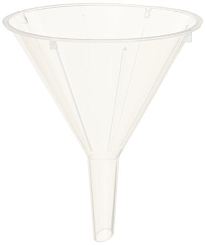 Globe Scientific 8303 Polypropylene Disposable Funnel, 55mm Top ID (Case of 100)