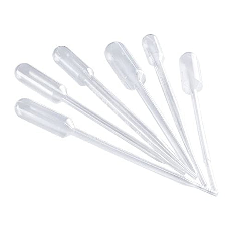 Globe Scientific 139030 LDPE Extra Long Transfer Pipet, Non-Sterile, 225mm Length, 6.0mL Capacity (Case of 5000)