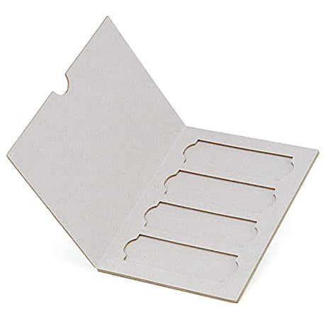 Globe Scientific 513004 Cardboard Slide Mailer for 4 Slide (Case of 200)