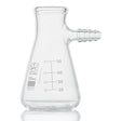 Globe Glass, Filtering Flask, 50mL, Dual Graduations, ASTM E1406, 6/Box
