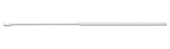 HydraFlock 6" Sterile Ultrafine Micro Flock Swab w/Polystyrene Handle, 100mm Breakpoint - 25-3318-H-Infant Swab, Cs