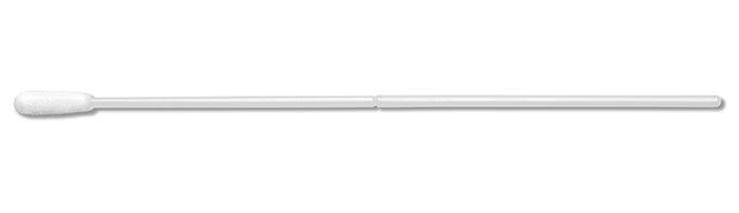 HydraFlock 6" Large Flock Swab w/Polystyrene Handle, 80mm Breakpoint - 3406-H-Swab for DNA Collection, Cs