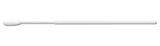 HydraFlock 6" Elongated Flock Swab w/Polystyrene Handle, 30mm Breakpoint  - 3606-H-DNA Testing Swabs, Cs
