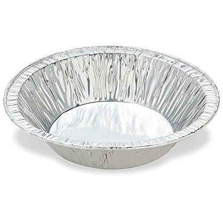 Weighing Boats by Globe Scientific, Lightweight Aluminum Weighing Dish, Crimped Walls, for Weighing Dispensing & Storing, Oil Residue Free & Non-Coated, 200mL Capacity, 127mm OD, Box of 50