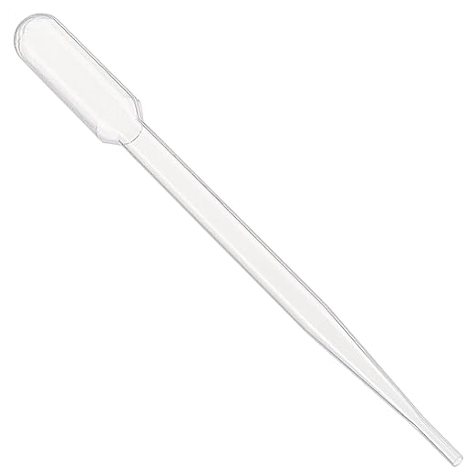 Globe Scientific 138080-500 LDPE General Purpose Transfer Pipet, Non-Sterile, Standard, 155mm Length, 7.0mL Capacity (Box of 500)