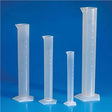 Globe Scientific 601075-1 Polypropylene Graduated Cylinder, Molded Graduations, 10mL Capacity