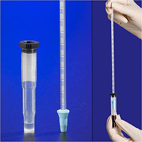 Globe Scientific 3469B Polypropylene Sedi-Rate Westergren System, Pipettes and Citrate Vial (Pack of 1000)