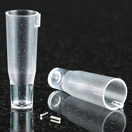 Globe Scientific 5574 Coagulation Cup with Metal Mixing Bar for Accustasis, CoaData and BFT2 Analyzers, PS, Pack of 1000