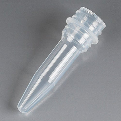 Globe Scientific 111692 Polypropylene Microtube Without Cap, 0.5ml Capacity, Pack of 1000