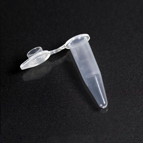 Globe Scientific 111550 Polypropylene Graduated Microcentrifuge Tube with Flat Top Cap, 0.6ml Capacity (Pack of 1000)