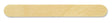 Brightwood 6" Standard Wood Flat Stir Stick / Tongue Depressor - 704, Cs