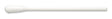 Puritan 3" Sterile Standard Cotton Swab w/Semi-Flexible Polystyrene Handle - 25-803 2PC-Cotton Applicator, Cs