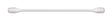 Puritan 8" Oversized Double Tip Rayon Swab w/Scored Polystyrene Handle - 818-Medical Swab, Cs