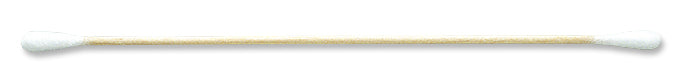 Puritan 6" Double Tipped Standard Cotton Swab w/Wooden Handle - 861-WC DBL-Cotton Applicator, Cs