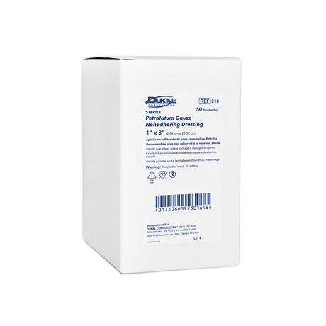 DUKAL ALBA STERILE PETROLATUM GAUZE DRESSINGS - 210