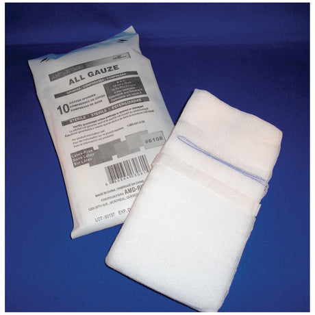 AMD MEDICOM STERILE SPONGES - 6108