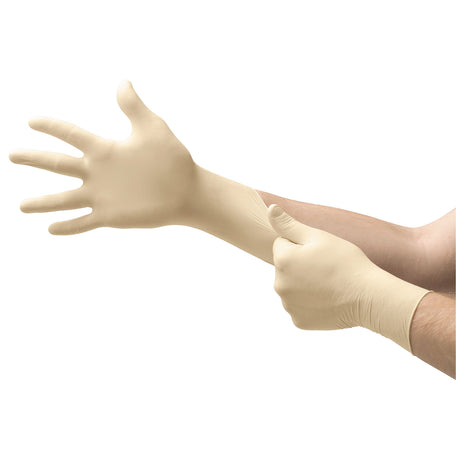 ANSELL MICRO-TOUCH® DERMACLEAN® LATEX EXAM GLOVE-3182-1